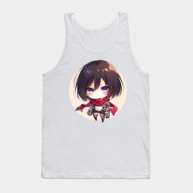 mikasa Tank Top by StevenBag